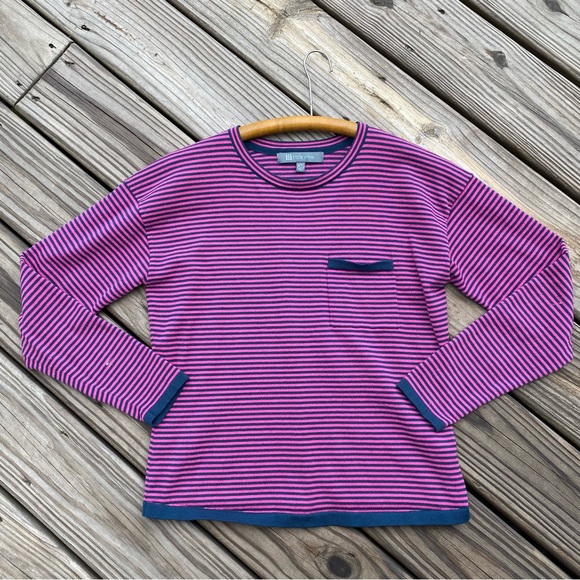 title nine Synergy Crew Neck Sweater Striped - Picture 10 of 12